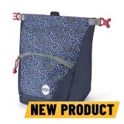 Bouldering Chalk Bag Retro Outline Indigo
