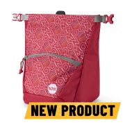 Bouldering Chalk Bag Retro Outline Red