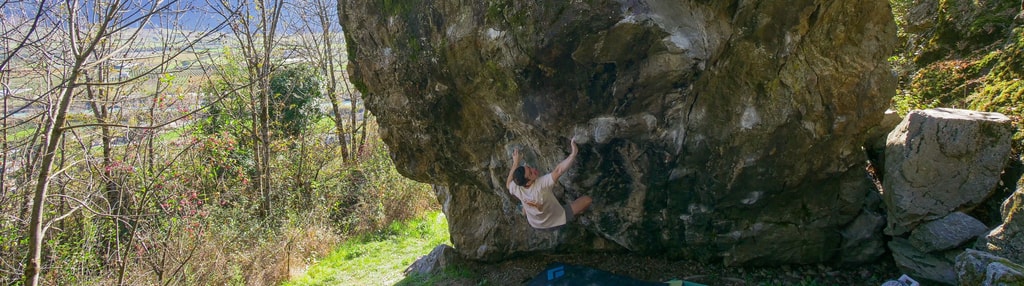 World Firsts: Collecting Bouldering History in Branson, Switzerland